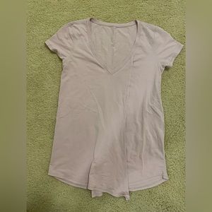 Purple Tie Front Lululemon Top